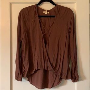 Maroon tunic